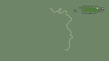 Rio Grande, Porto Riko, dışlanmış ve izole edilmiş. Uydu