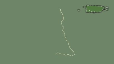 Sabana Grande, Porto Riko, dışlanmış ve izole edilmiş. Uydu