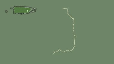 San Lorenzo, Porto Riko, dışlanmış ve izole edilmiş. Uydu