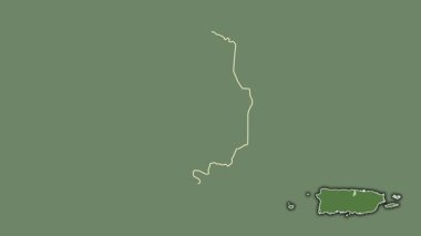 Vega Alta, Porto Riko, dışlanmış ve izole edilmiş. Uydu