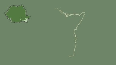 Romanya 'nın Köstence kenti, boşaltılmış ve izole edilmiş. Uydu