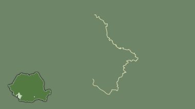 Romanya 'nın Mehedinti kenti, dışlanmış ve izole edilmiş. Uydu