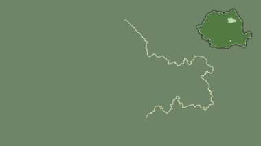 Neamt, Romanya, çıkarılmış ve izole edilmiş. Uydu