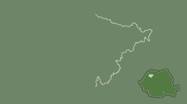 Romanya 'nın Salaj kenti, boşaltılmış ve izole edilmiş. Uydu