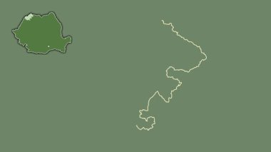 Romanya 'nın Satu Mare kenti, boşaltılmış ve izole edilmiş. Uydu