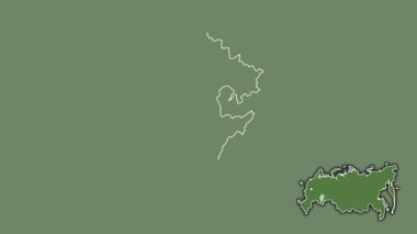 Bashkortostan, Rusya, soyutlanmış ve dışlanmış. Uydu