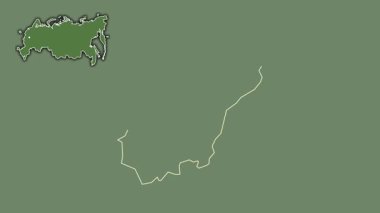 Çeçenistan, Rusya, dışlanmış ve izole edilmiş. Uydu