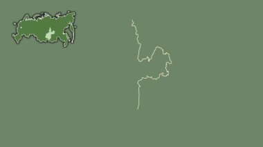 Irkutsk, Rusya, boşaltılmış ve izole edilmiş. Uydu