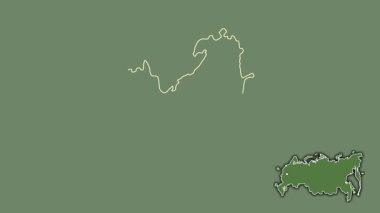 Kalmyk, Rusya, dışlanmış ve izole edilmiş. Uydu