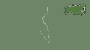 Kamçatka, Rusya, boşaltılmış ve izole edilmiş. Uydu