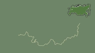 Kostroma, Rusya, dışlanmış ve izole edilmiş. Uydu