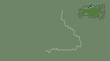Kurgan, Rusya, dışlanmış ve izole edilmiş. Uydu