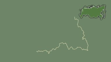 Novgorod, Rusya, boşaltılmış ve izole edilmiş. Uydu