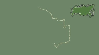Novosibirsk, Rusya, boşaltılmış ve izole edilmiş. Uydu