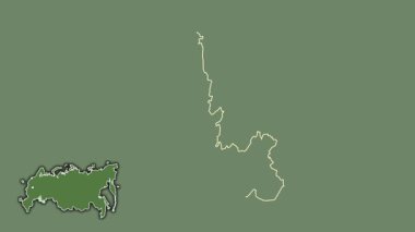 Orenburg, Rusya, boşaltılmış ve izole edilmiş. Uydu