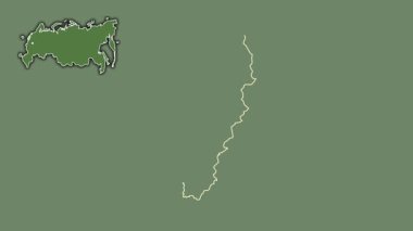 Pskov, Rusya, dışlanmış ve izole edilmiş. Uydu