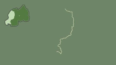 Iburengerazuba, Ruanda, dışlanmış ve izole edilmiş. Uydu