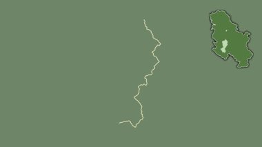 Sırbistan 'ın Moravicki kenti, dışlanmış ve izole edilmiş. Uydu