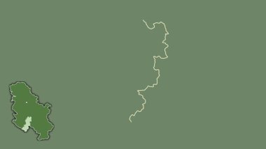 Raski, Sırbistan, dışlanmış ve izole edilmiş. Uydu