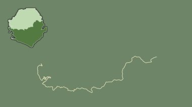 Kuzeyli, Sierra Leone, dışlanmış ve izole edilmiş. Uydu