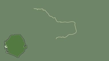 Batı, Sierra Leone, dışlanmış ve izole edilmiş. Uydu