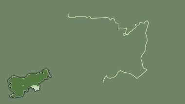 Spodnjeposavska, Slovenya, sürüldü ve izole edildi. Uydu