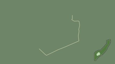 Somaliland 'sız Bay, Somali, soyutlanmış ve soyutlanmış. Uydu