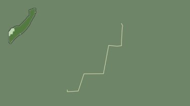 Somaliland 'sız Gedo, Somali, soyutlanmış ve soyutlanmış. Uydu