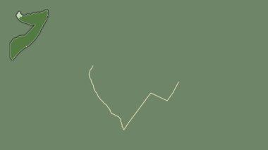 Awdal, Somali, soyutlanmış ve soyutlanmış. Uydu