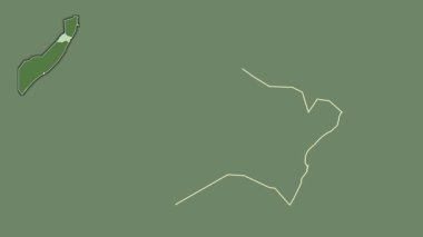 Somaliland 'sız Nugaal, Somali, soyutlanmış ve soyutlanmış. Uydu