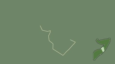 Galgaduud, Somali, soyutlanmış ve dışlanmış. Uydu