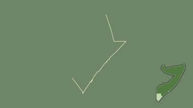 Jubbada Hoose, Somali, soyutlanmış ve dışlanmış. Uydu