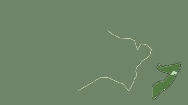 Nugaal, Somali, soyutlanmış ve soyutlanmış. Uydu