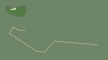 Sahil, Somaliland, boşaltılmış ve izole edilmiş. Uydu