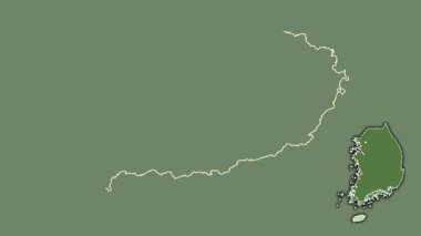 Jeju, Güney Kore, dışlanmış ve izole edilmiş. Uydu