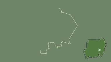 El Cezire, Sudan, dışlanmış ve izole edilmiş. Uydu