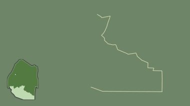 Shiselweni, Svaziland, dışlanmış ve izole edilmiş. Uydu