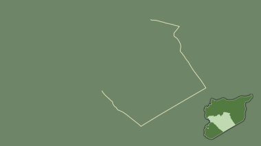 Hims, Suriye, sürülmüş ve izole edilmiş. Uydu