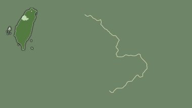 Miaoli, Tayvan, dışlanmış ve izole edilmiş. Uydu