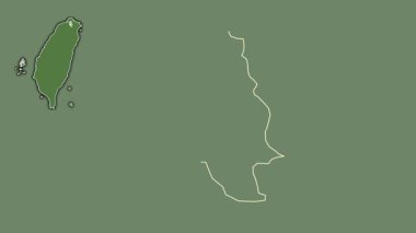 Taipei, Tayvan, dışlanmış ve izole edilmiş. Uydu