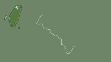 Taoyuan, Tayvan, dışlanmış ve izole edilmiş. Uydu