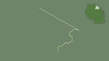 Arusha, Tanzanya, boşaltılmış ve izole edilmiş. Uydu