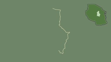 Dodoma, Tanzanya, boşaltılmış ve izole edilmiş. Uydu
