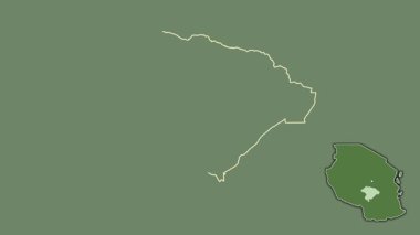 Iringa, Tanzanya, boşaltılmış ve izole edilmiş. Uydu