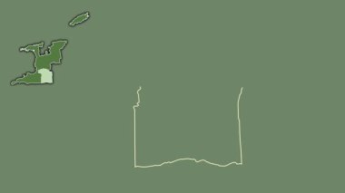 Princes Town, Trinidad ve Tobago, sürüldü ve izole edildi. Uydu