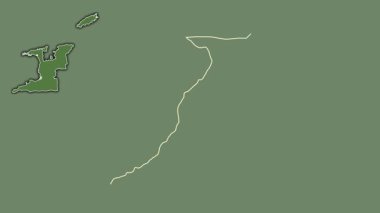 San Fernando, Trinidad ve Tobago, dışlanmış ve izole edilmiş. Uydu