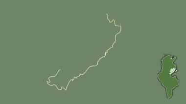 Sfax, Tunus, boşaltılmış ve izole edilmiş. Uydu