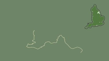 Yorkshire, İngiltere 'nin Doğu Biniciliği - Büyük Britanya, sürüldü ve izole edildi.