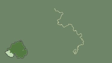 Fermanagh, Kuzey İrlanda, dışlanmış ve izole edilmiş. Uydu