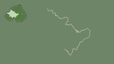 Tyrone, Kuzey İrlanda, dışlanmış ve izole edilmiş. Uydu